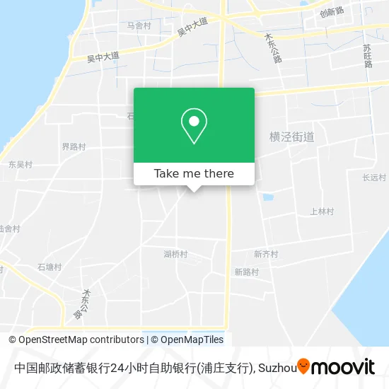 中国邮政储蓄银行24小时自助银行(浦庄支行) map