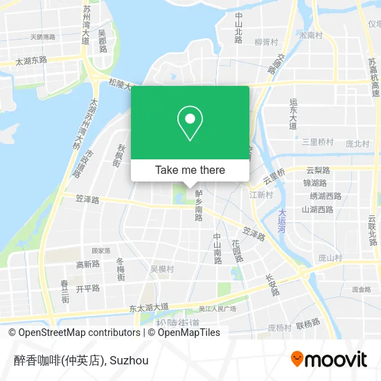 醉香咖啡(仲英店) map