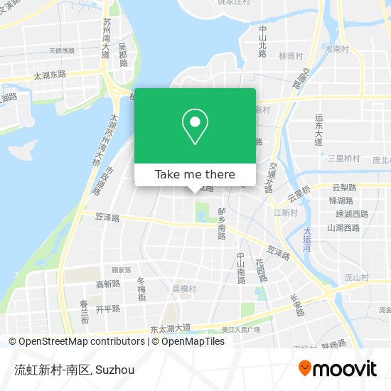 流虹新村-南区 map