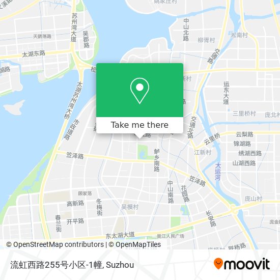 流虹西路255号小区-1幢 map