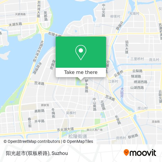 阳光超市(双板桥路) map