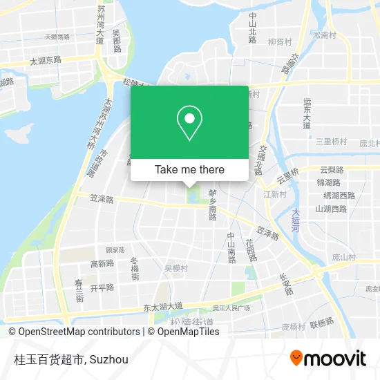 桂玉百货超市 map