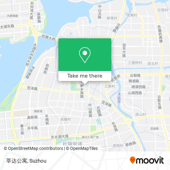 莘达公寓 map