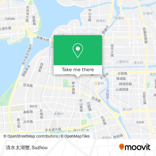 清水太湖蟹 map