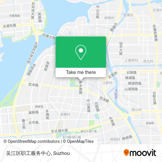 吴江区职工服务中心 map
