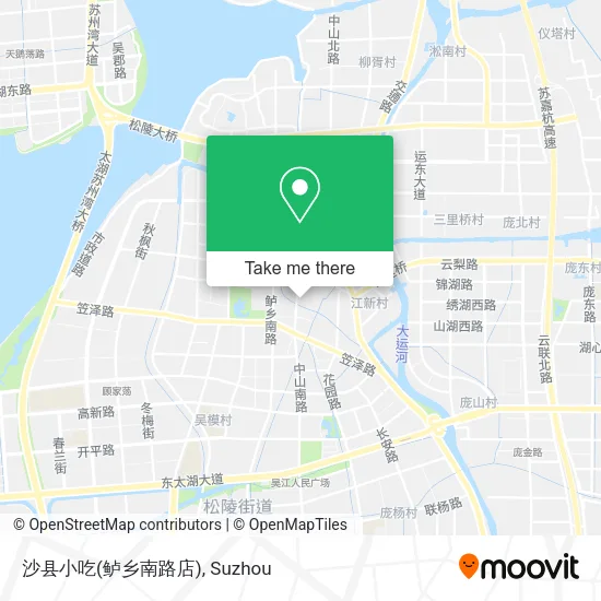 沙县小吃(鲈乡南路店) map