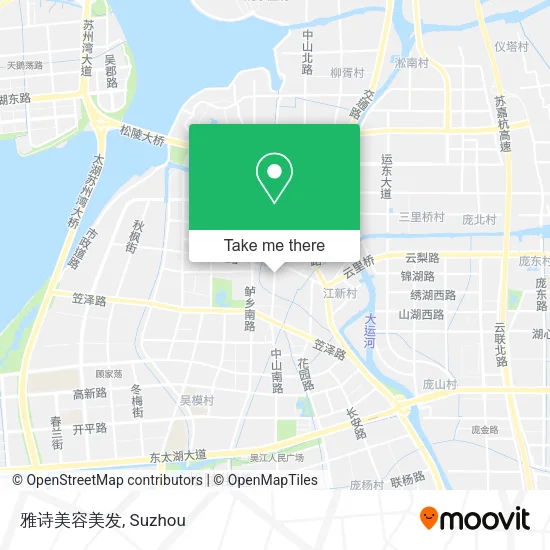 雅诗美容美发 map