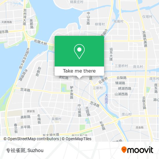 专祛雀斑 map