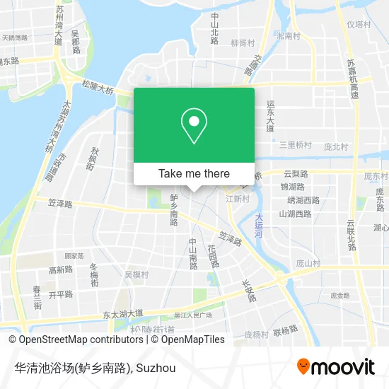 华清池浴场(鲈乡南路) map