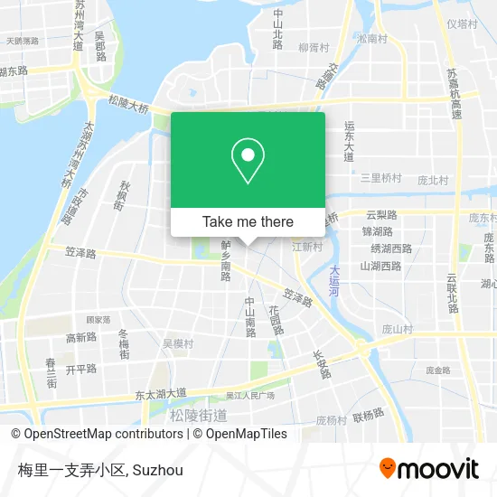 梅里一支弄小区 map