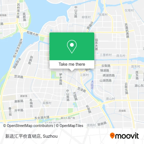 新蔬汇平价直销店 map