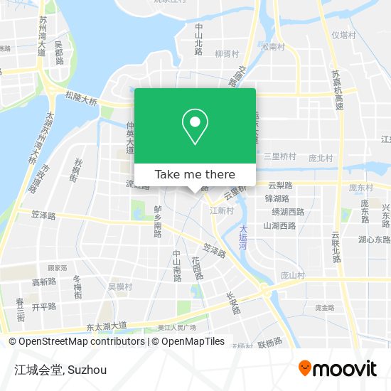 江城会堂 map