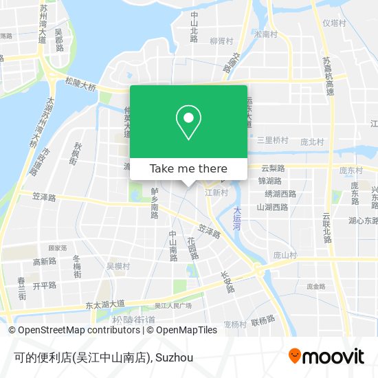 可的便利店(吴江中山南店) map