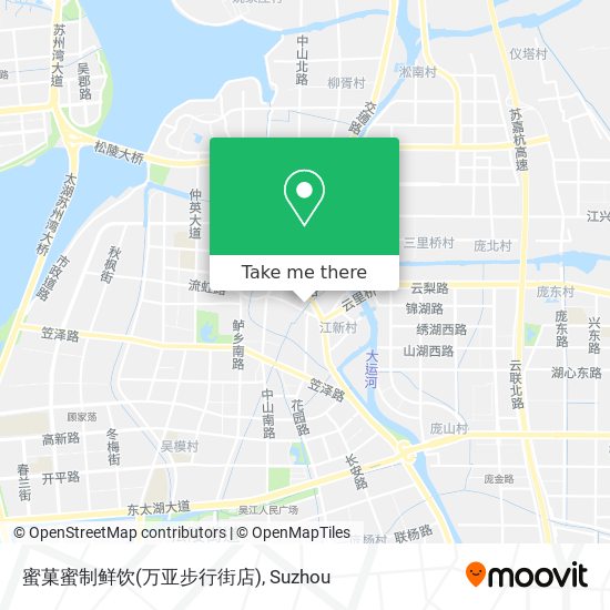蜜菓蜜制鲜饮(万亚步行街店) map