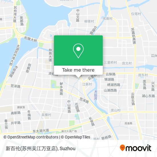 新百伦(苏州吴江万亚店) map