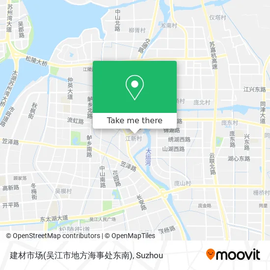 建材市场(吴江市地方海事处东南) map