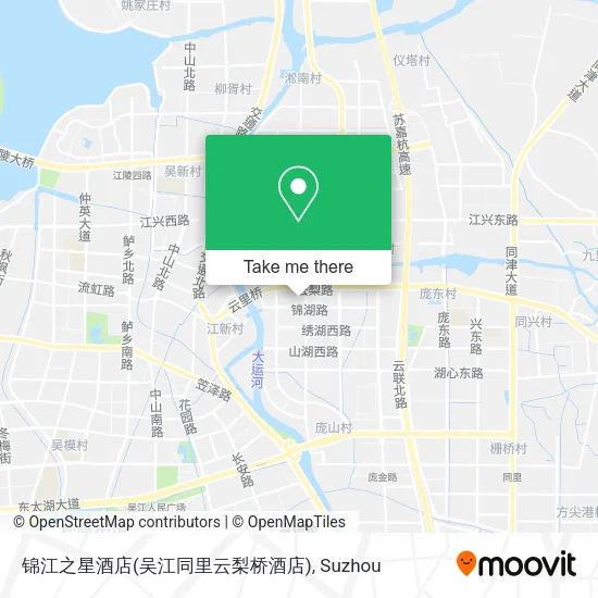 锦江之星酒店(吴江同里云梨桥酒店) map