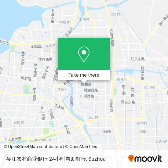 吴江农村商业银行-24小时自助银行 map