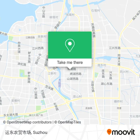 运东农贸市场 map