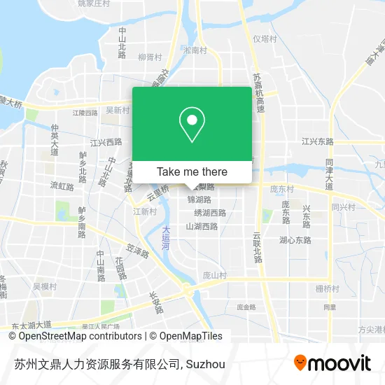 苏州文鼎人力资源服务有限公司 map
