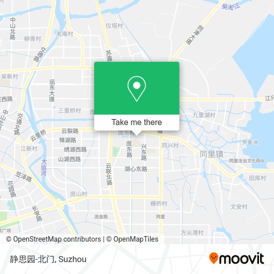 静思园-北门 map