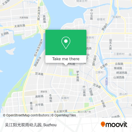 吴江阳光双雨幼儿园 map