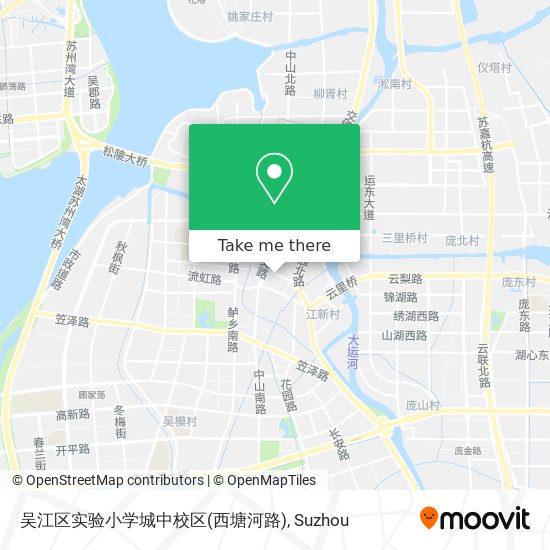 吴江区实验小学城中校区(西塘河路) map