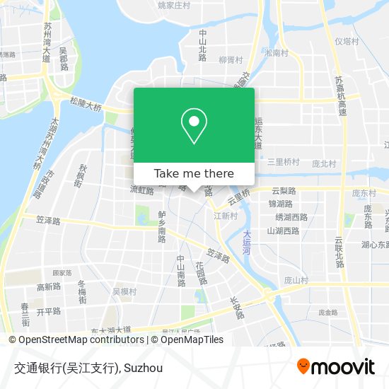 交通银行(吴江支行) map
