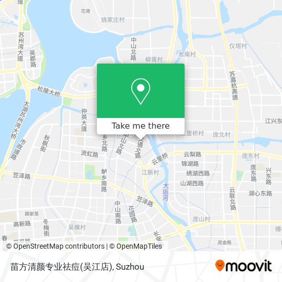 苗方清颜专业祛痘(吴江店) map
