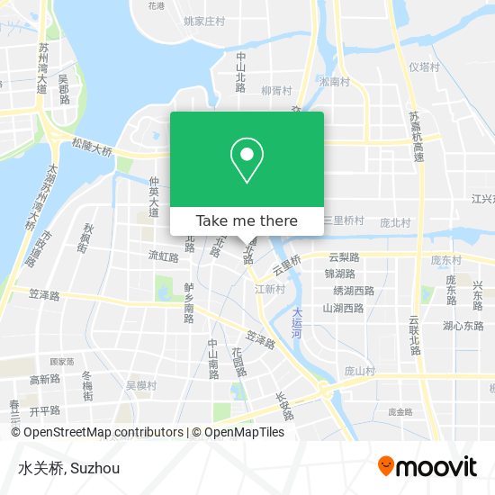 水关桥 map