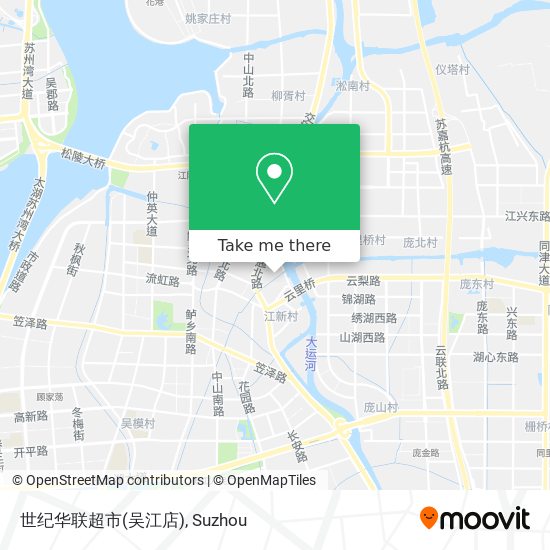 世纪华联超市(吴江店) map