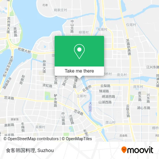 食客韩国料理 map