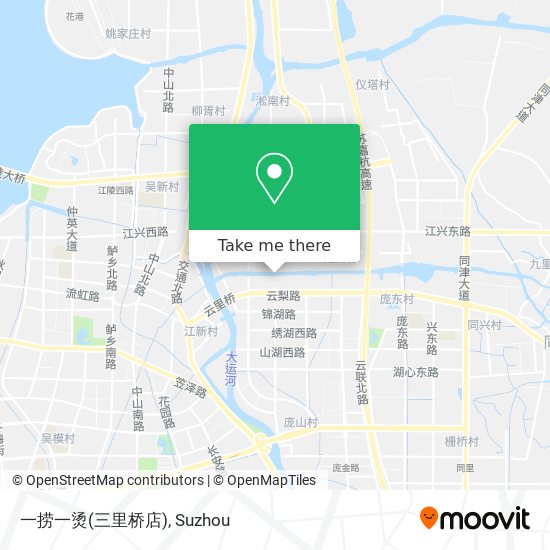 一捞一烫(三里桥店) map