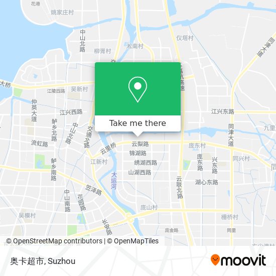 奥卡超市 map