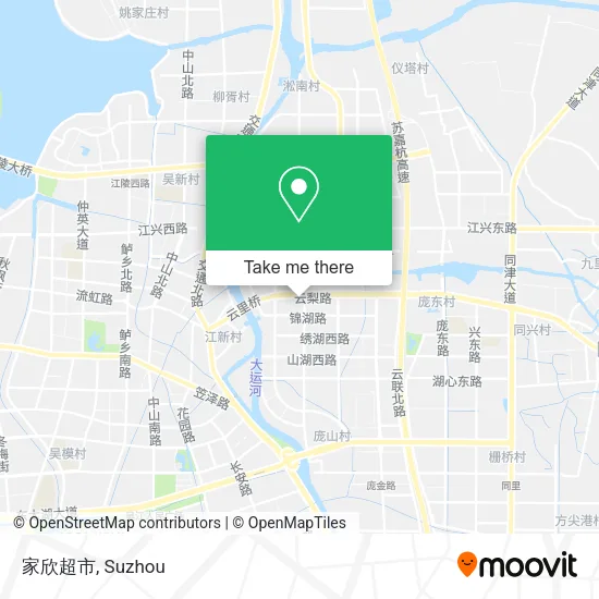 家欣超市 map