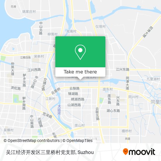 吴江经济开发区三里桥村党支部 map