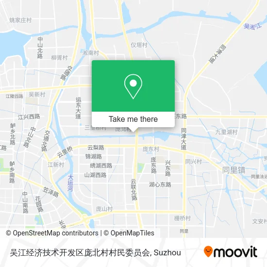 吴江经济技术开发区庞北村村民委员会 map