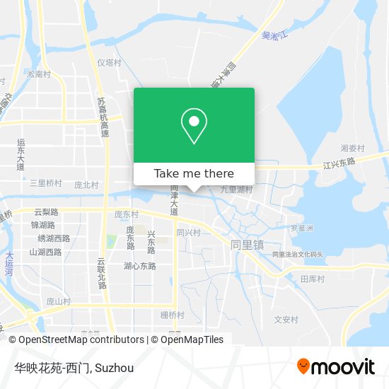华映花苑-西门 map