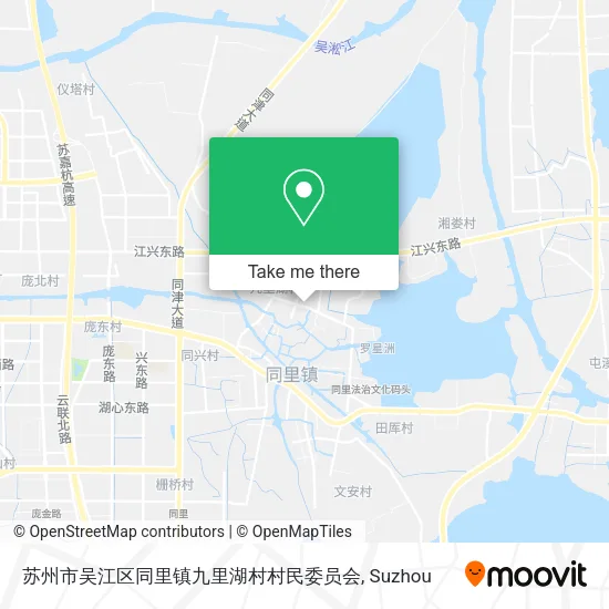 苏州市吴江区同里镇九里湖村村民委员会 map