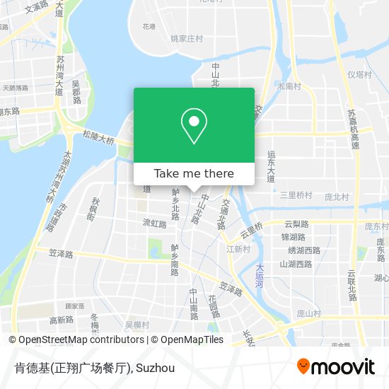 肯德基(正翔广场餐厅) map