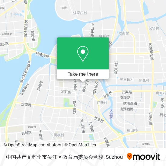 中国共产党苏州市吴江区教育局委员会党校 map
