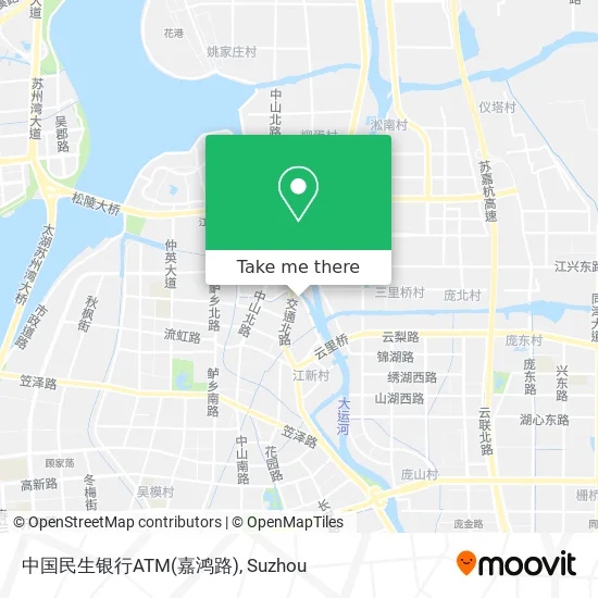 中国民生银行ATM(嘉鸿路) map