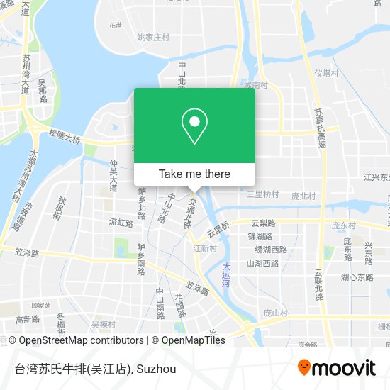 台湾苏氏牛排(吴江店) map