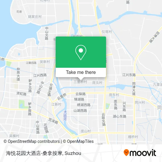 海悦花园大酒店-桑拿按摩 map