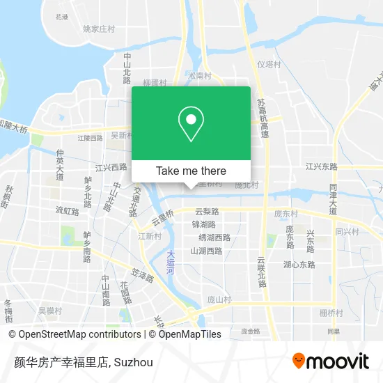 颜华房产幸福里店 map