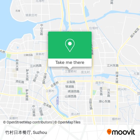 竹村日本餐厅 map