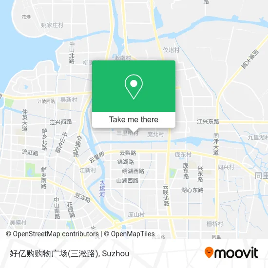 好亿购购物广场(三淞路) map