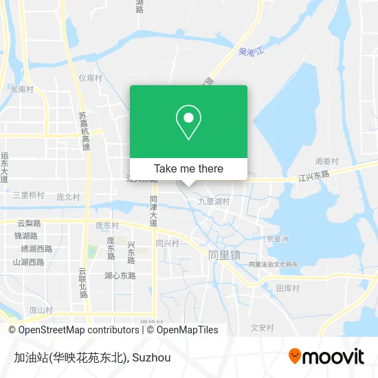 加油站(华映花苑东北) map