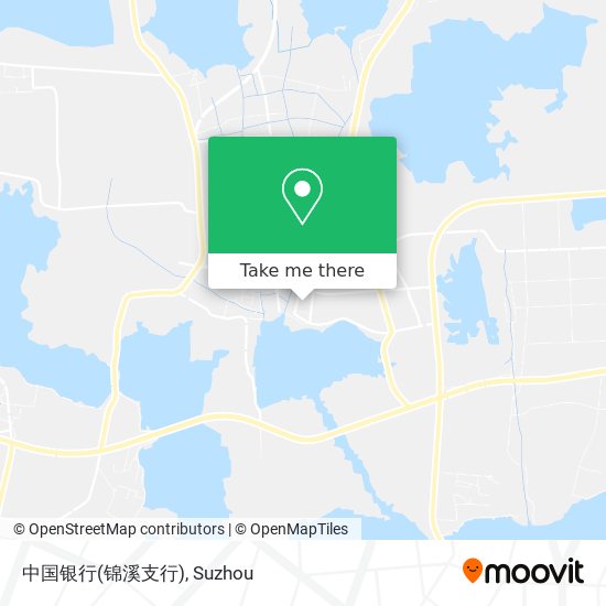 中国银行(锦溪支行) map