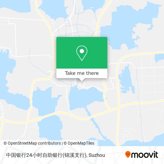 中国银行24小时自助银行(锦溪支行) map